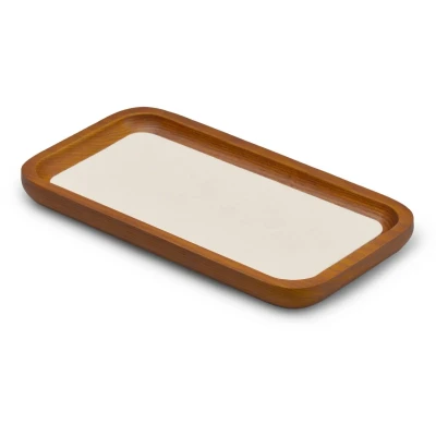 Afbeelding van Ibenzoa® Elegante Massief Houten Sieradenhouder voor Ringen, Oorbellen, Armbanden en Kettingen