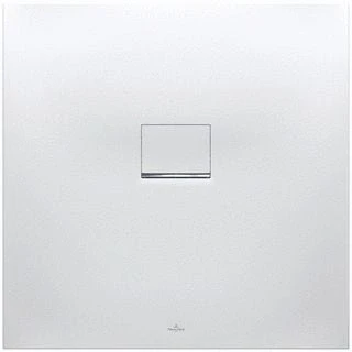 Afbeelding van Villeroy en boch squaro infinity douchebak universeel in te bouwen anti slip 900 x 40mm steen wit udq9090sqi1v rw