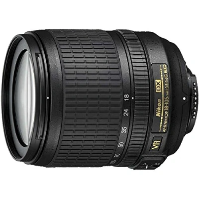 Afbeelding van Nikon AF S DX 18 105mm f/3.5 5.6G ED VR superzoom lens