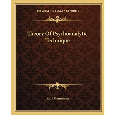 Afbeelding van Theory of Psychoanalytic Technique