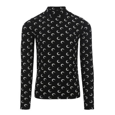 Afbeelding van LOOXS 10sixteen top met all over print zwart/ecru