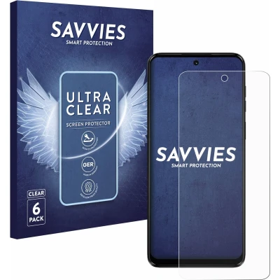 Afbeelding van Savvies (6 Stuks) Schermbeschermer voor Motorola Moto G14 Screen Protector Ultra Transparant