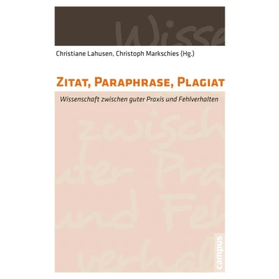 Afbeelding van Zitat, Paraphrase, Plagiat