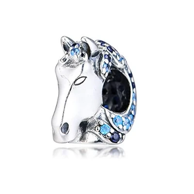 Afbeelding van PANDOCCI 2019 Winter Nokk Paard Kralen 925 Zilver DIY Past voor Originele Pandora Armbanden Bedel Mode Sieraden