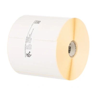 Afbeelding van Zebra 880191 038D (Z Perform 1000D) Etiket Zwart op wit (102 mm x 38 mm) 12 rollen