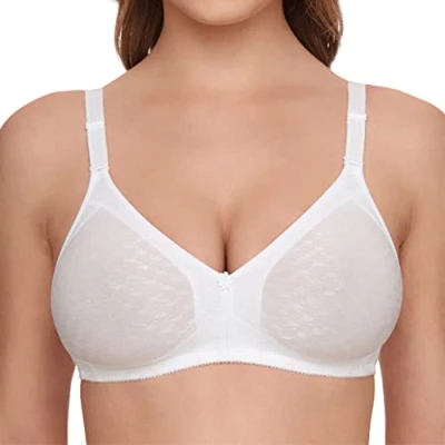 Afbeelding van SUSA Dagelijkse beha voor dames, Wit Weiß (003), 90C