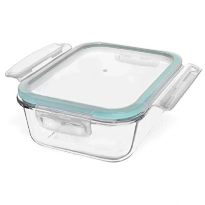 Afbeelding van Orion glazen container met deksel luchtdicht voedsel voor oven magnetron BPA vrij 20 tot 220 C Lock &amp; 600 ml / 1 l/1,5 L 22x16.5 cm 1500
