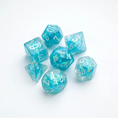 Afbeelding van Gamegenic Candy like Series RPG Dice Set: Blueberry (7 stuks)