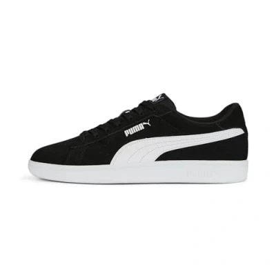 Afbeelding van Puma Smash 3.0 Sneaker voor heren, Zwart Wit, 39 EU