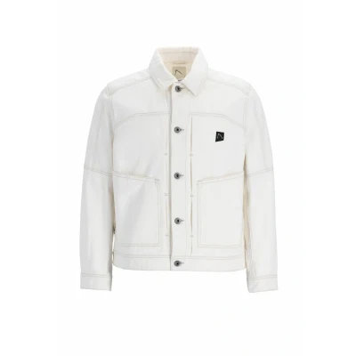 Afbeelding van CHASIN&#039; Atom Jacket Spijkerjas, Heren, Maat: Large, White