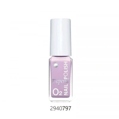 Afbeelding van Depend Cosmetic O2 Nail Polish Nagellak licht paars fijntjes kleurnr. 797 5ml