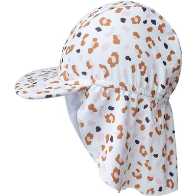 Afbeelding van Swim Essentials UV Zonnepetje Baby Kaki Panterprint 2 4 jaar