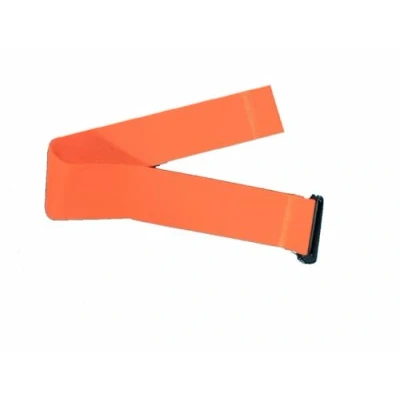Afbeelding van Fitness Prince® Premium verstelbare, elastische reserveband voor ANT+ &amp; Bluetooth borstband, compatibel met Garmin, Wahoo, Polar H9, H10 enz. en meer (verlenging verlenging oranje)