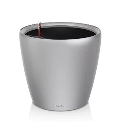 Afbeelding van Lechuza Classico premium 50 Zilver metallic