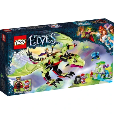 Afbeelding van LEGO Elves de Wrede Draak van Goblin koning 41183