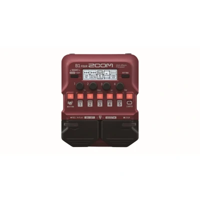 Afbeelding van Zoom B1 FOUR Bass Multi Effects Pedal