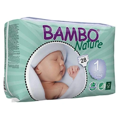 Afbeelding van Bambo Nature Newborn 1 6 pakken van 28 stuks