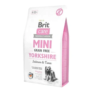 Afbeelding van Brit Care Mini Grain Free Yorkshire 2 kg Adult (animal) Zalm, Tonijn