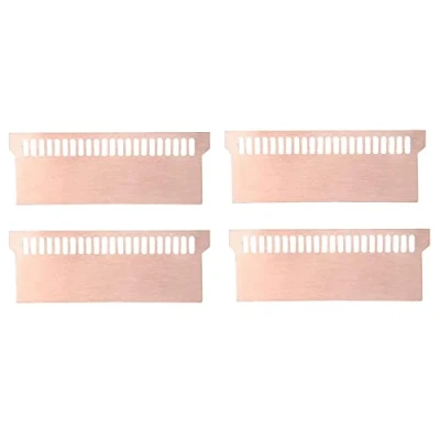 Afbeelding van 4 Stuks Koperen Notebook Gaming Laptop Geheugen Heatsink Cooling Radiator RAM Memory 0.5Mm