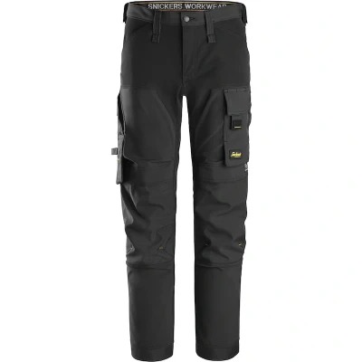 Afbeelding van SNICKERS 6375 AllroundWork 4 way stretch werkbroek (zwart) 63750404112