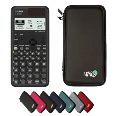 Afbeelding van CALCUSO Basispakket zwart met Rekenmachine Casio FX 991CW