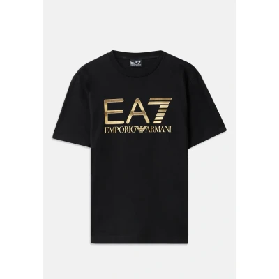 Afbeelding van EA7 Emporio Armani Train LOGO TEE Tshirt print, Heren, Maat: XL, Black