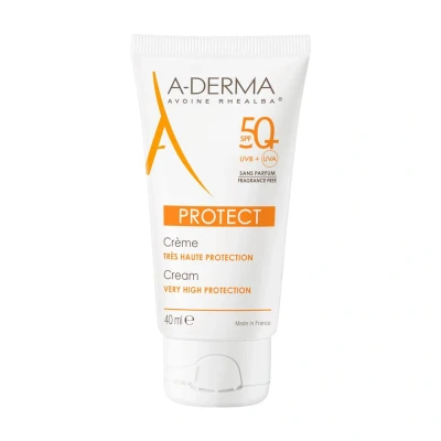 Afbeelding van Zonnebrand crème A Derma Protect Ongeparfumeerd SPF 50+ (40 ml)