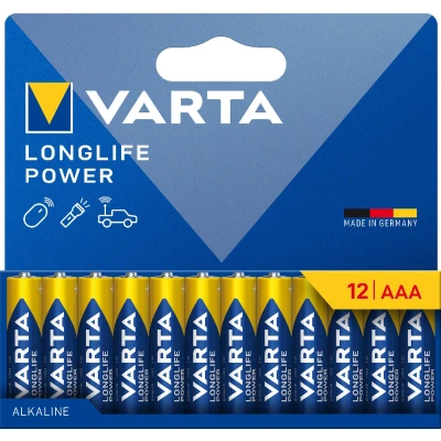 Afbeelding van VARTA Longlife Power AAA Pack 12