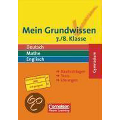 Afbeelding van Mein Grundwissen. 7./8. Schuljahr. Schülerbuch. Gymnasium. Neue Rechtschreibung