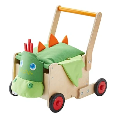 Afbeelding van HABA Loopwagen Drakenbox