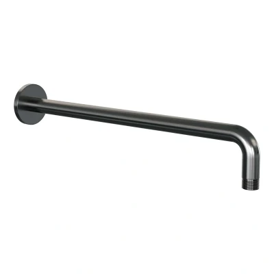 Afbeelding van Brauer gunmetal Edition Wandarm gebogen 40cm PVD geborsteld