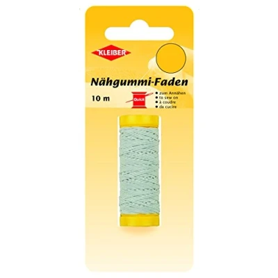 Afbeelding van Kleiber Naaigrubberdraad, 60% rubber, wit, 1000 x 0,05 cm