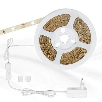 Afbeelding van Briloner Leuchten LED SUPERLINE strip 5m incl. aan en uitschakelaar 150x wit 3.000K warm