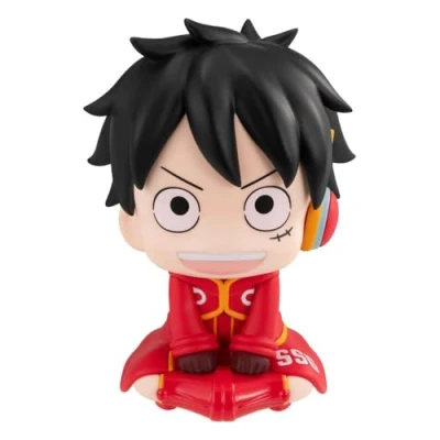 Afbeelding van Megahouse One Piece Look Up PVC Statue Monkey D. Luffy Future Island Egghead Ver. 11 cm (met gift) Beeld