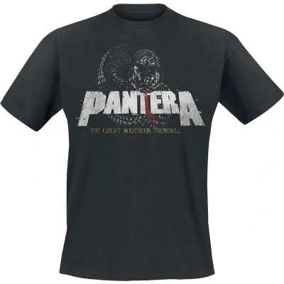 Afbeelding van Pantera Trendkill Snake T shirt zwart 3XL Katoen Band merch, Bands
