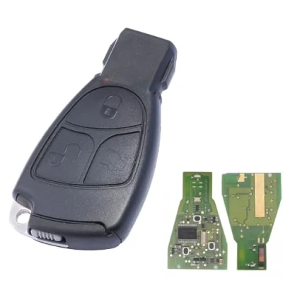 Afbeelding van Afstandsbediening sleutelkaart autosleutel FCC ID: IYZ 3312 Smart Remote Key NEC Chip 433MHz voor Mercedes Benz W169 W202 W203 W208 W210 W245 3 toetsen Fob