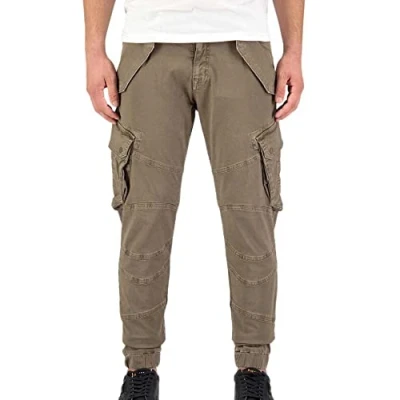 Afbeelding van Alpha Industries Combat LW Cargobroek, Heren, Maat: 30, Taupe