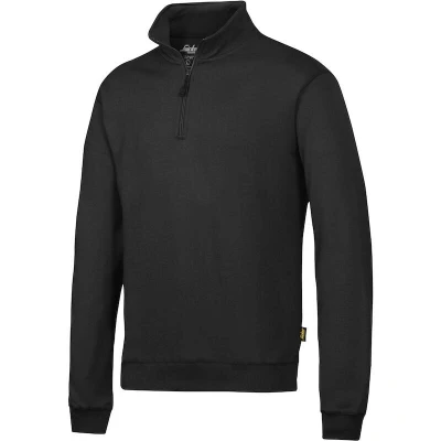 Afbeelding van Snickers Workwear Halfzip 2818 Zwart maat M