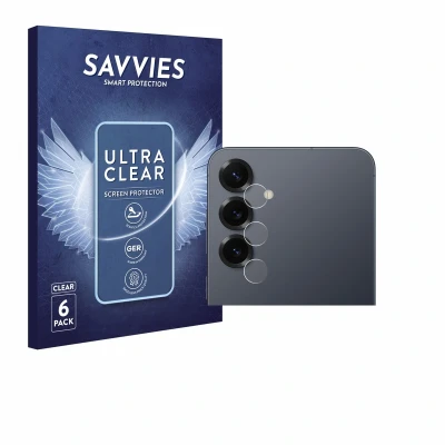 Afbeelding van Savvies Screenprotector voor Samsung Galaxy S25 Plus Enterprise Edition (ALLEEN Camera Lens) Folie Beschermfolie transparant (6 Stuks)
