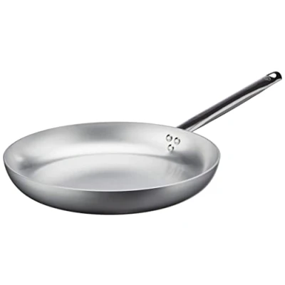 Afbeelding van Pentole Agnelli ALMA111BB32 Professionele aluminium 3 mm koekenpan met één handvat, diameter 32 cm.