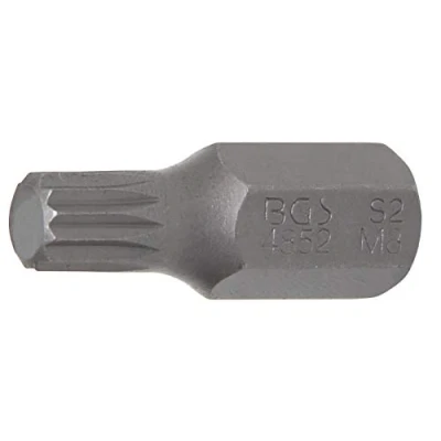 Afbeelding van BGS 4852 Bit 10 mm (3/8&quot;) buitenzeskant veeltand (voor XZN) M8