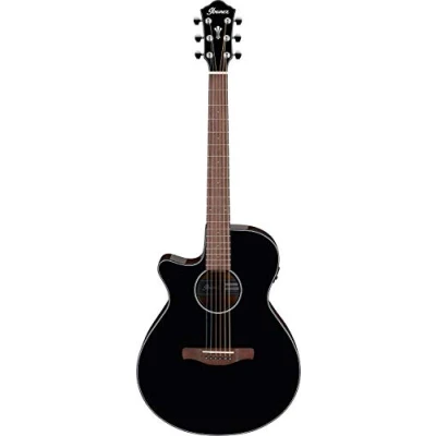 Afbeelding van Ibanez AEG50L Black High Gloss linkshandige westerngitaar