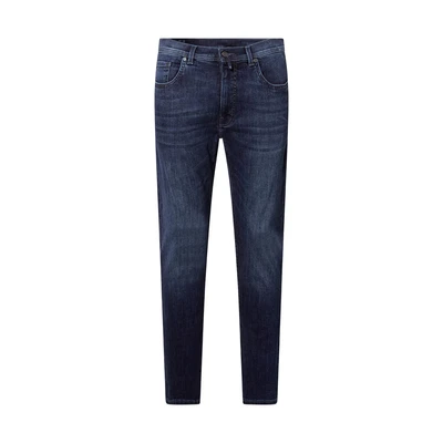 Afbeelding van Pierre Cardin Lyon Future Flex Jeans voor heren, Donkerblauw Used Mustache 8054 6816, 32W / 34L