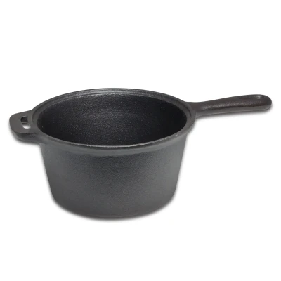 Afbeelding van Blackwell Sauspan Gietijzer Steelpan ø 18 cm 1.5 liter zonder anti aanbaklaag