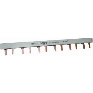 Afbeelding van Hager aansluitrail 2p 16mm2 56m kdn280b