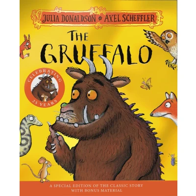 Afbeelding van The Gruffalo 25th Anniversary Edition: with a shiny gold foil cover and fun activities to make do!