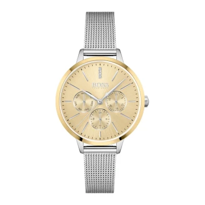 Afbeelding van Hugo Boss Symphony dameshorloge Zilverkleurig 1502600