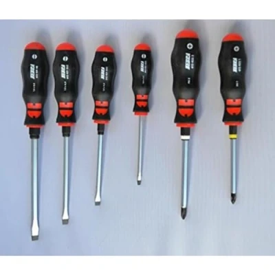 Afbeelding van Würth Schroevendraaierset 6kt lemmet PH/SZ 6 delig