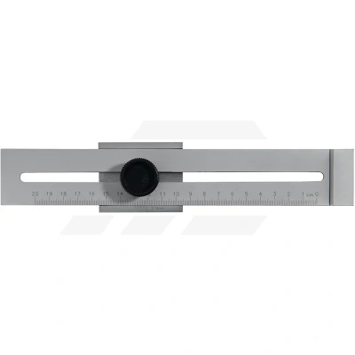 Afbeelding van Promat Afschrijfliniaal 300mm RVS