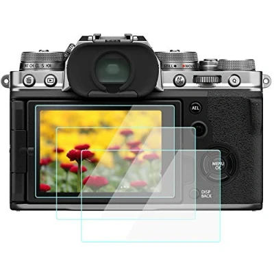 Afbeelding van X100V schermbeschermer compatibel met Fujifilm /X T4 camera, KOMET 9H HD gehard glas Anti Bubble kras vingerafdruk [3 stuks]